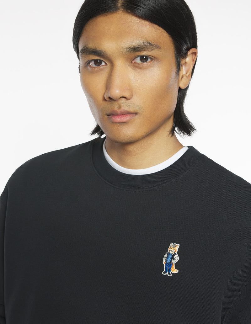 M Black Dressed Fox Comfort Sweatshirt