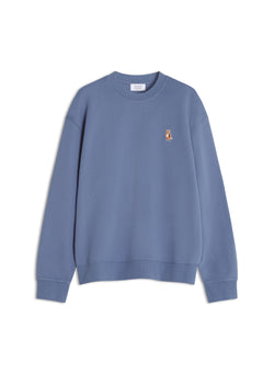 M Powder Blue Standing Fox Comfort Sweatshirt