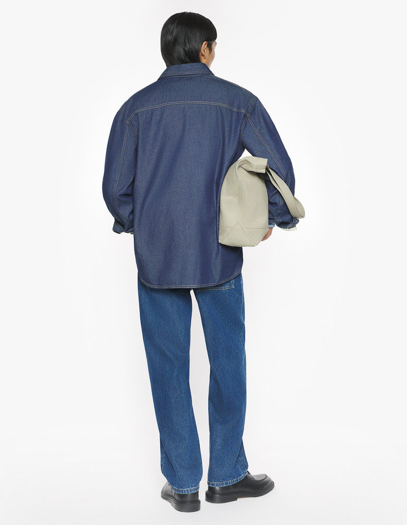 M Indigo Oversized Shirt