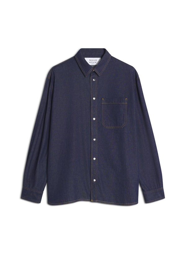 M Indigo Oversized Shirt