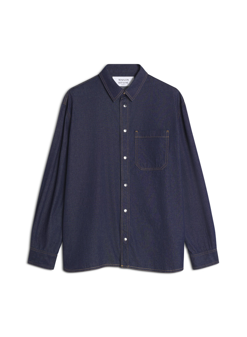 M Indigo Oversized Shirt