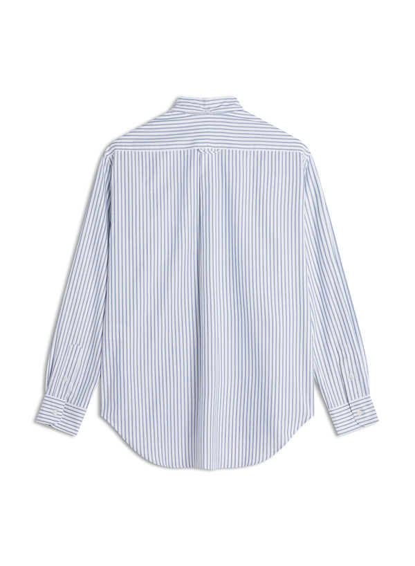 M Cloud Blue Profile Fox Button Down Shirt