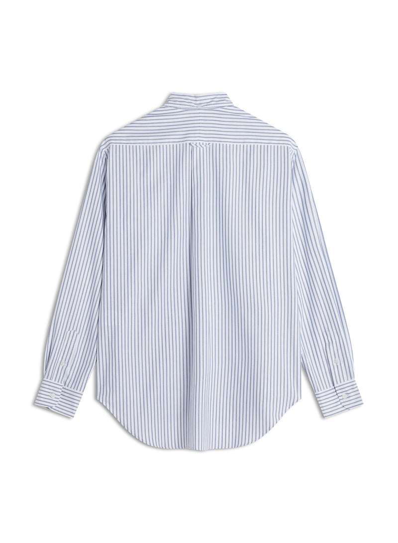 M Cloud Blue Profile Fox Button Down Shirt