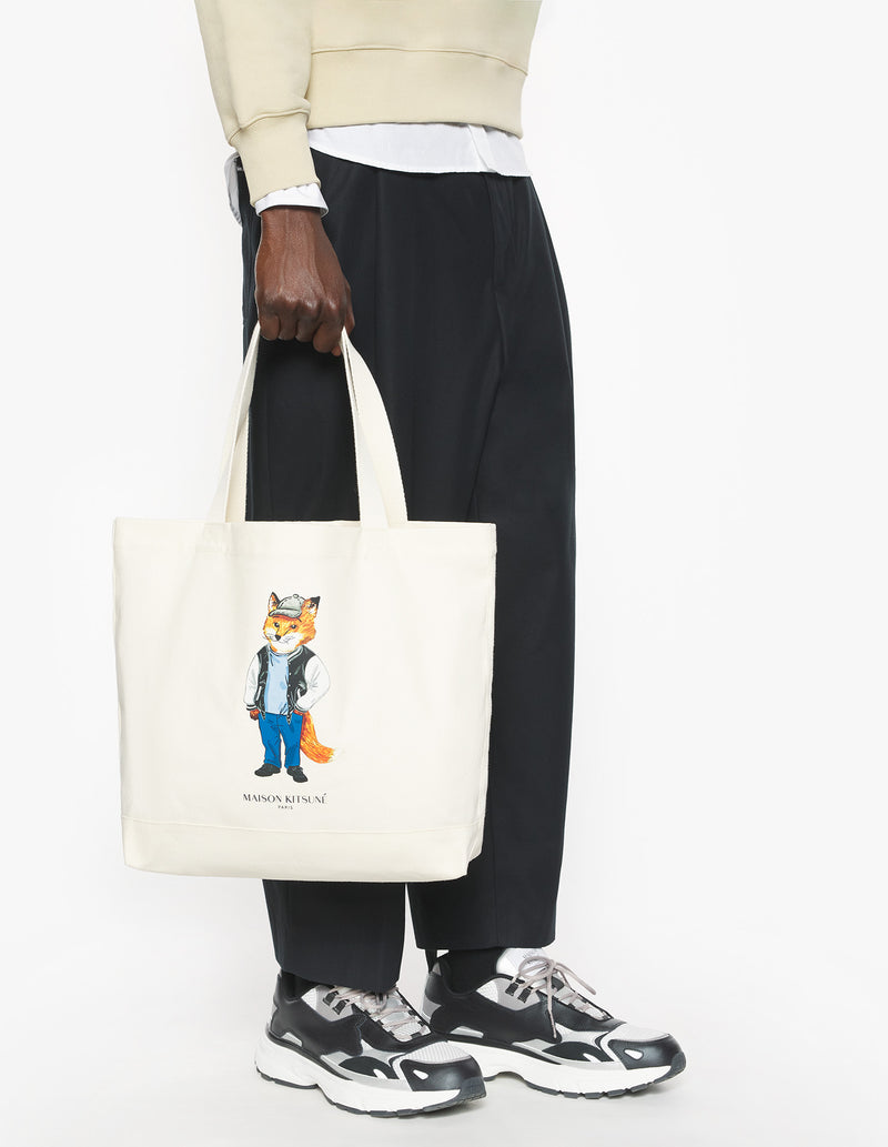 Ecru Dressed Fox Tote