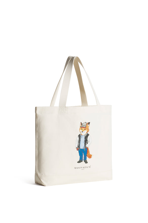 Ecru Dressed Fox Tote