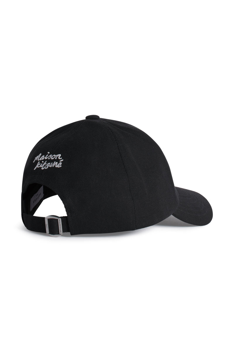 Black Fox Head Cap