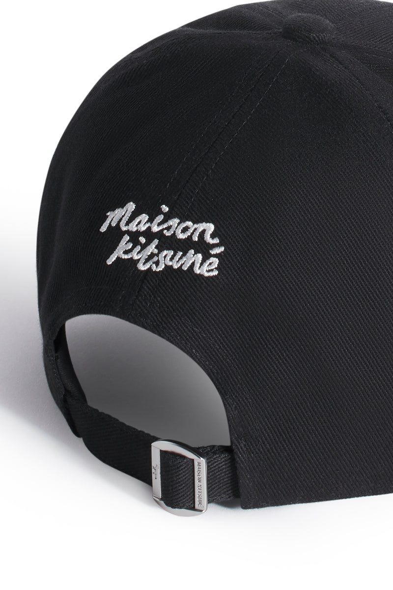 Black Fox Head Cap