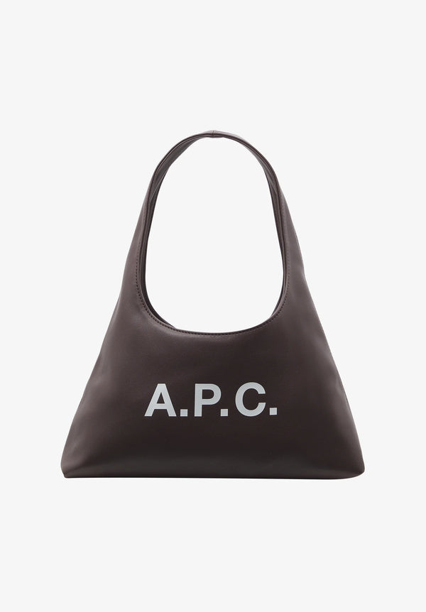 Dark Brown Baby Ninon Shoulder Bag