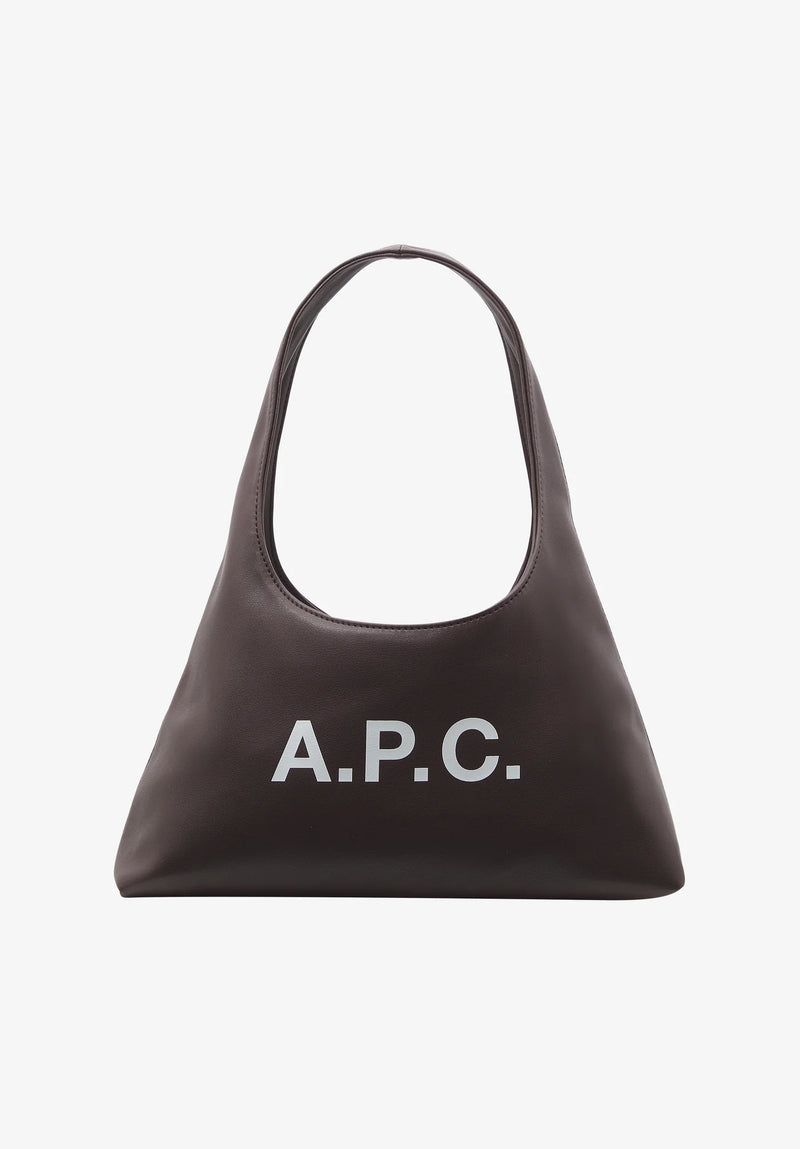 Dark Brown Baby Ninon Shoulder Bag