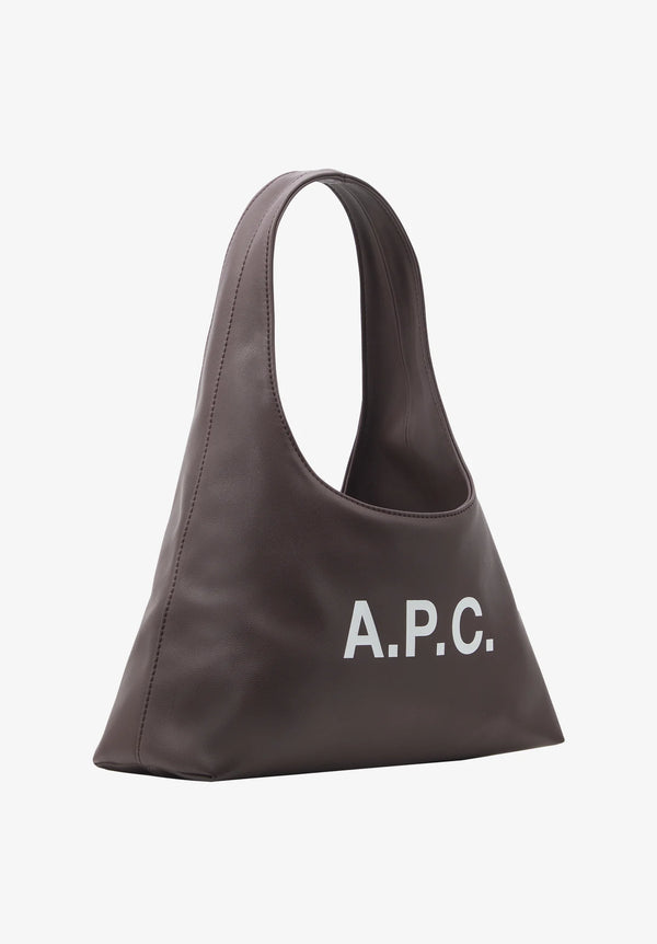 Dark Brown Baby Ninon Shoulder Bag