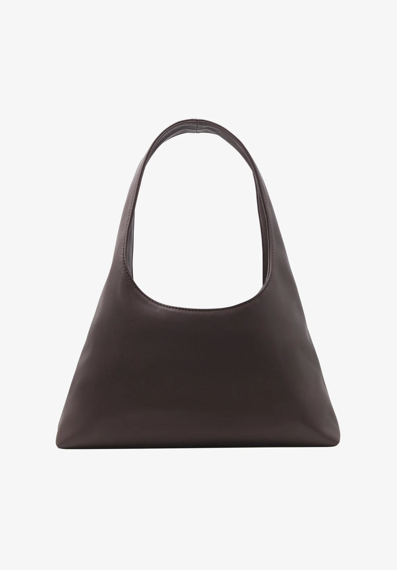 Dark Brown Baby Ninon Shoulder Bag