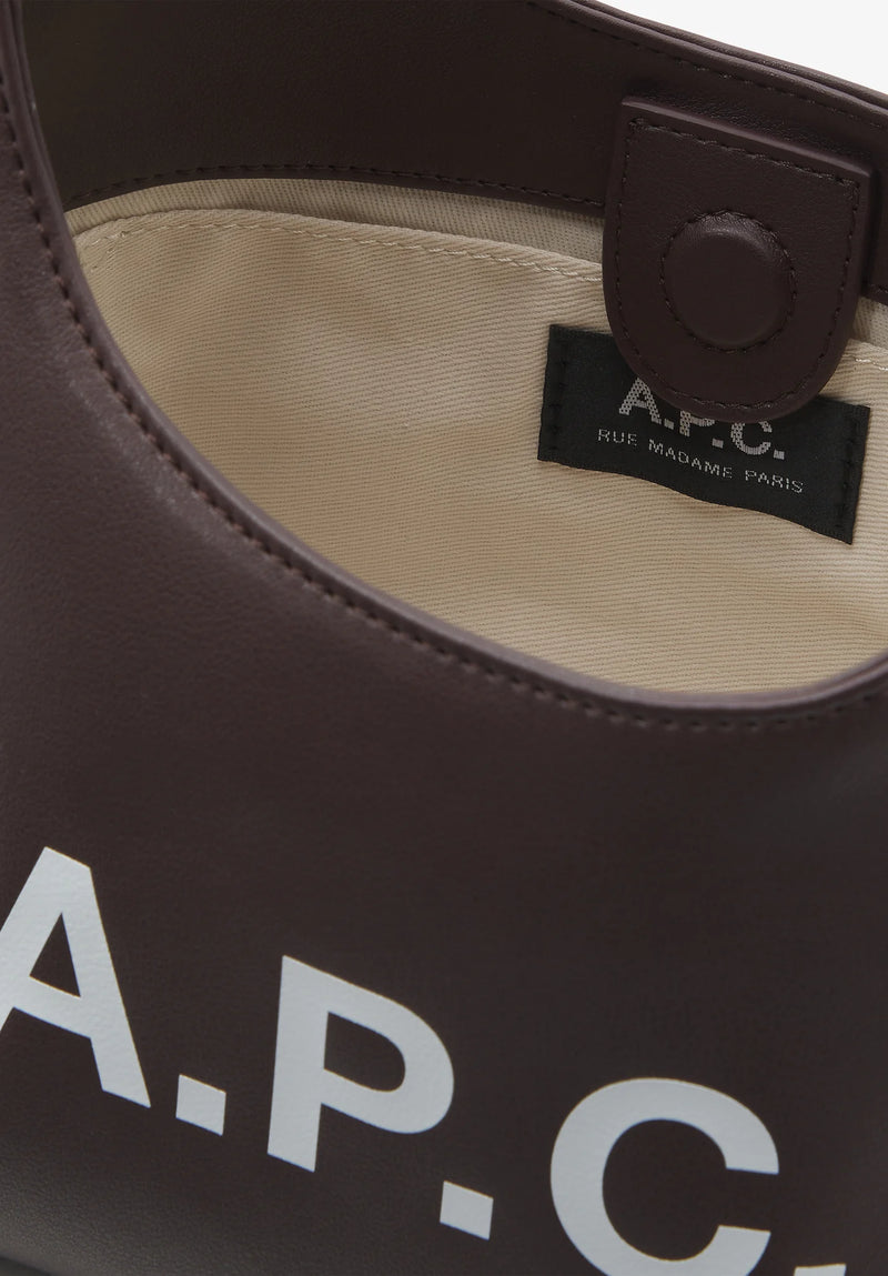 Dark Brown Baby Ninon Shoulder Bag