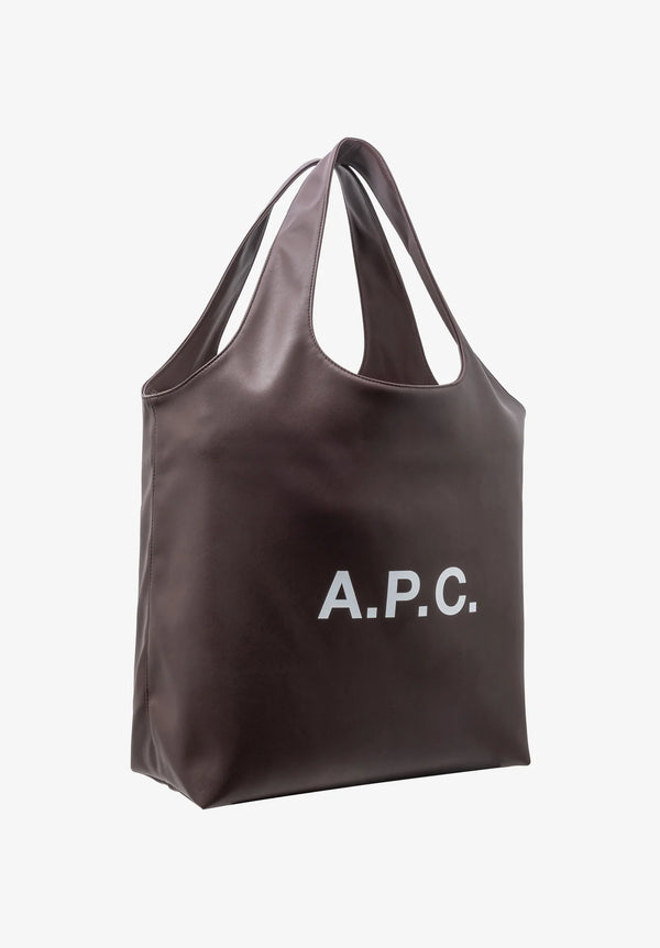Dark Brown Ninon Tote Bag