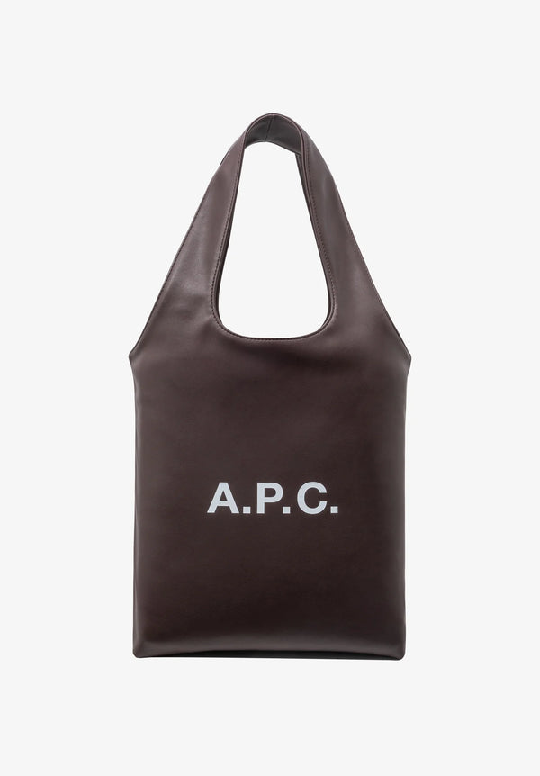 Dark Brown Small Ninon Tote Bag