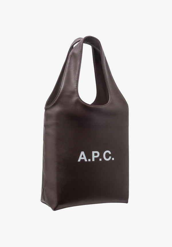 Dark Brown Small Ninon Tote Bag