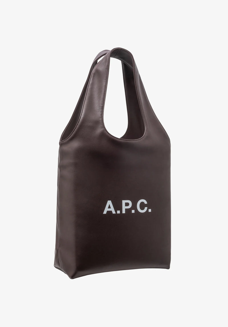 Dark Brown Small Ninon Tote Bag