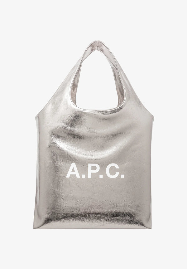 Dark Silver Ninon Tote Bag