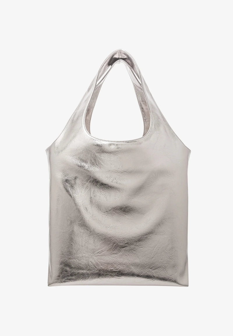 Dark Silver Ninon Tote Bag
