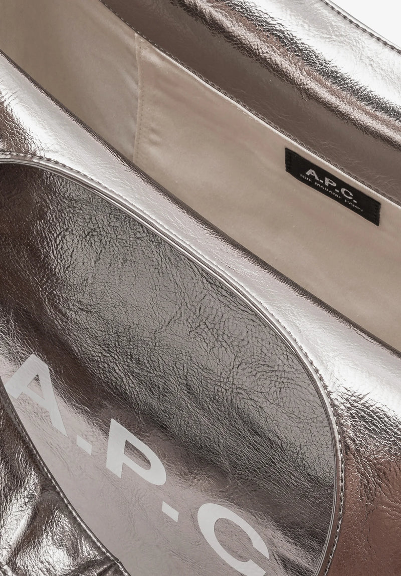 Dark Silver Ninon Tote Bag