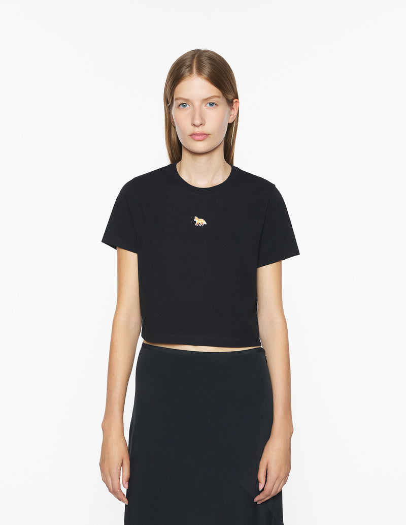 W Black Baby Fox Baby Tshirt