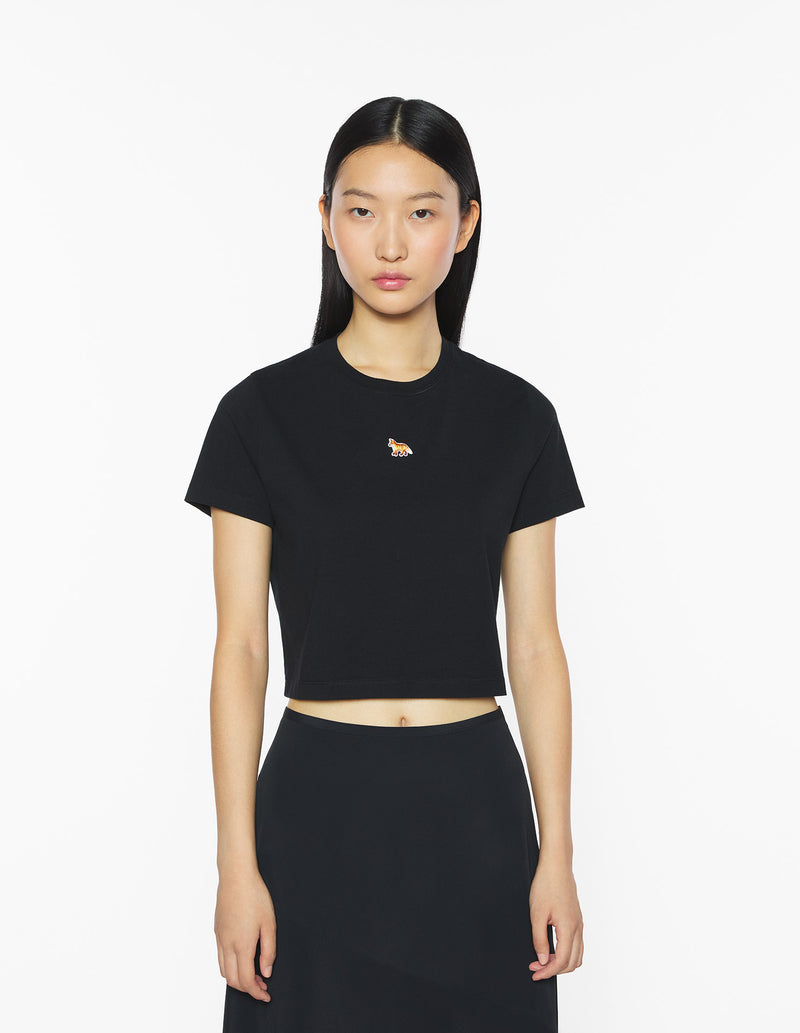 W Black Baby Fox Baby Tshirt