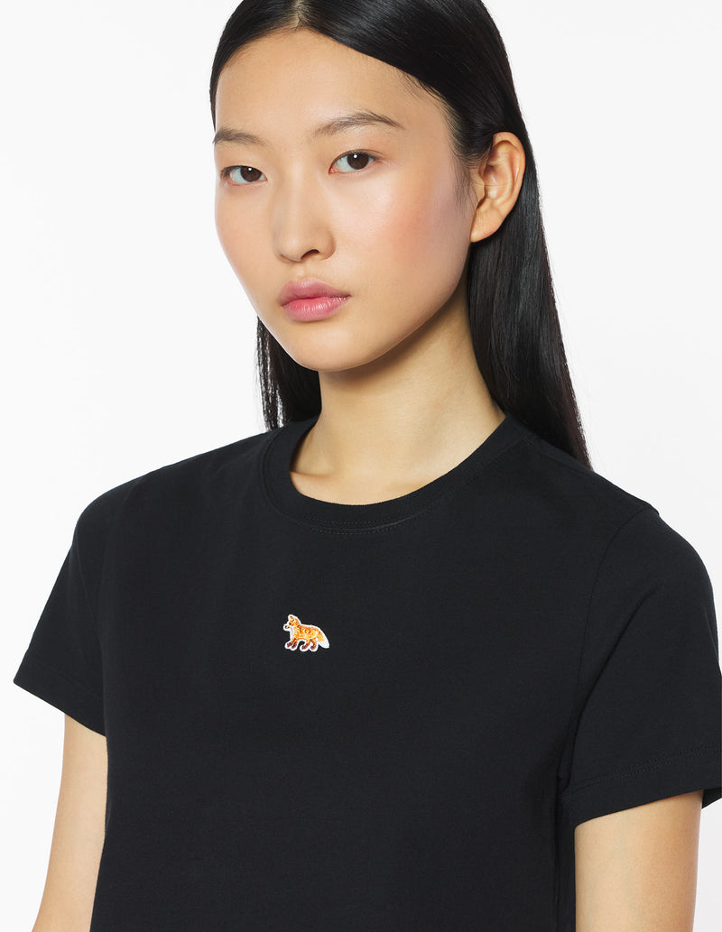 W Black Baby Fox Baby Tshirt