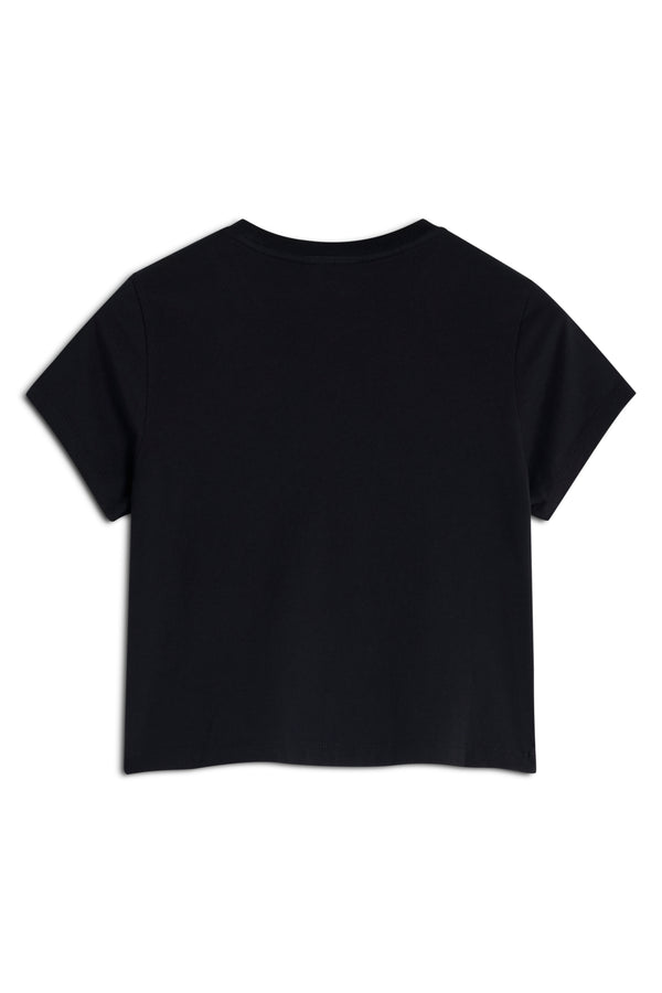 W Black Baby Fox Baby Tshirt