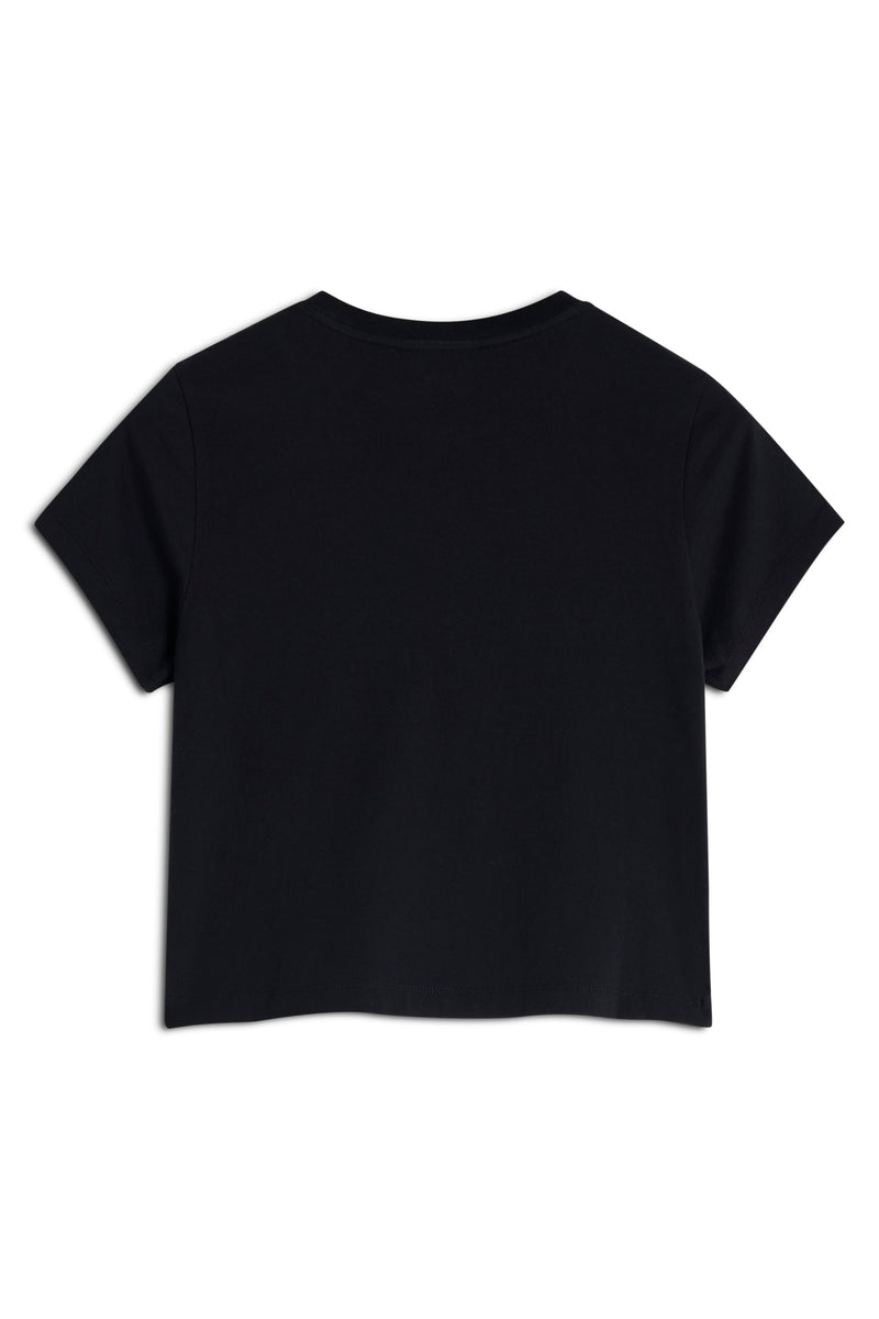 W Black Baby Fox Baby Tshirt