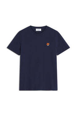 W Navy Fox Head Regular Tshirt