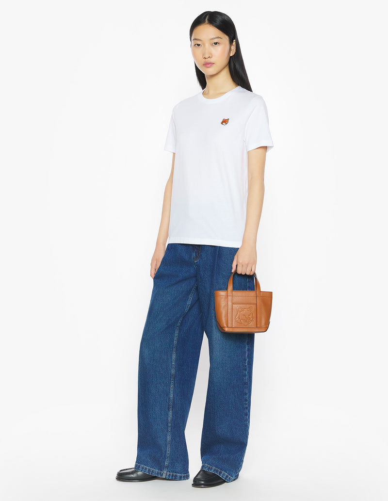 W White Fox Head Regular Tshirt
