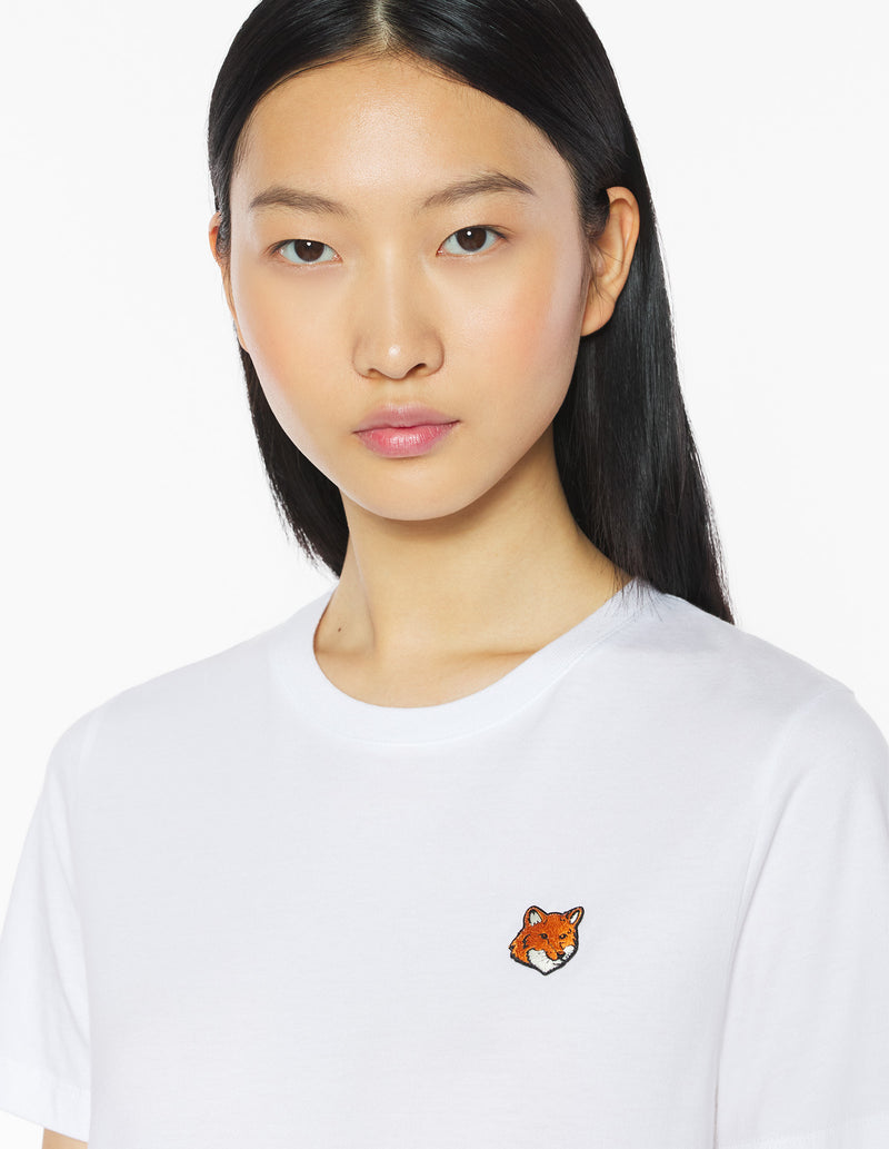W White Fox Head Regular Tshirt