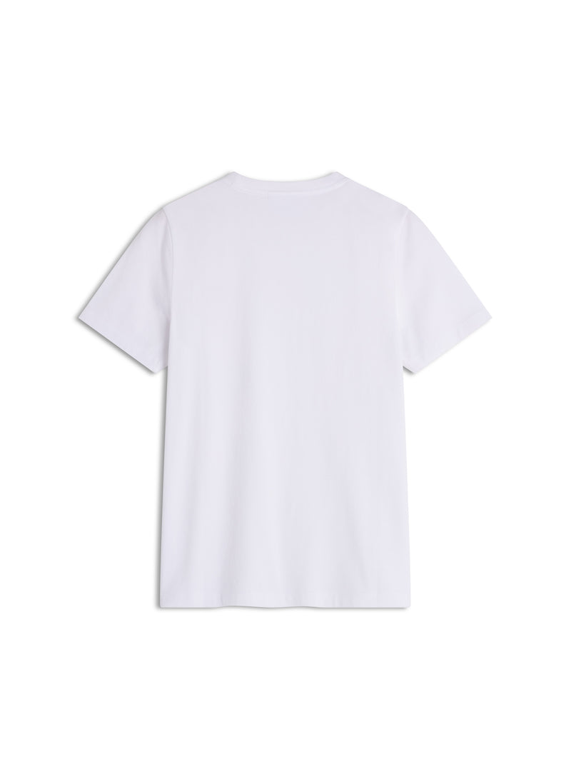 W White Baby Fox Regular Tshirt