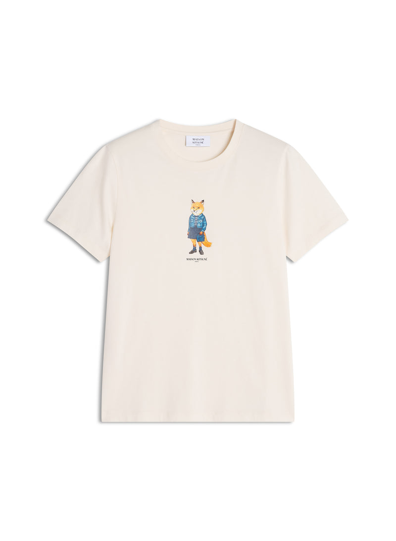 W Pearl Pink Dressed Fox Regular Tshirt