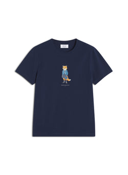 W French Navy Dressed Fox Regular Tshirt