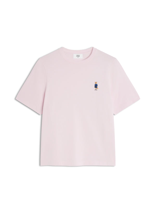 W Pale Rose Dessed Fox Comfort Tshirt