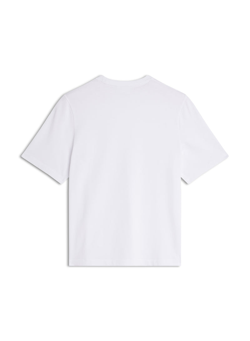 W White Dessed Fox Comfort Tshirt