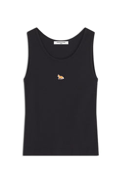 W Black Baby Fox Tank Top