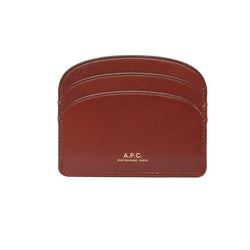 Brown Demilune Cardholder