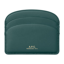 Dark Green Demilune Cardholder