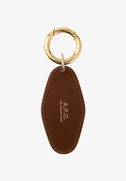 Hazelnut Brown Diamant Keyring