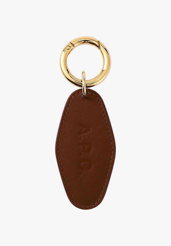 Hazelnut Brown Diamant Keyring