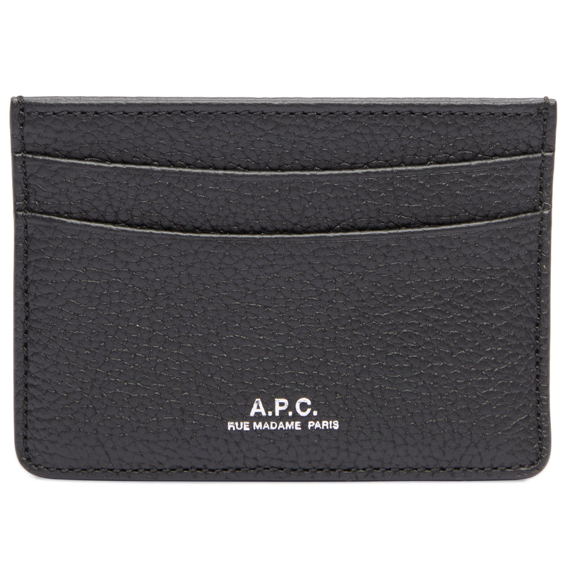 Black Grained Andre Cardholder