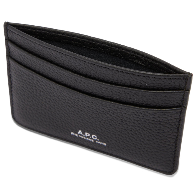 Black Grained Andre Cardholder