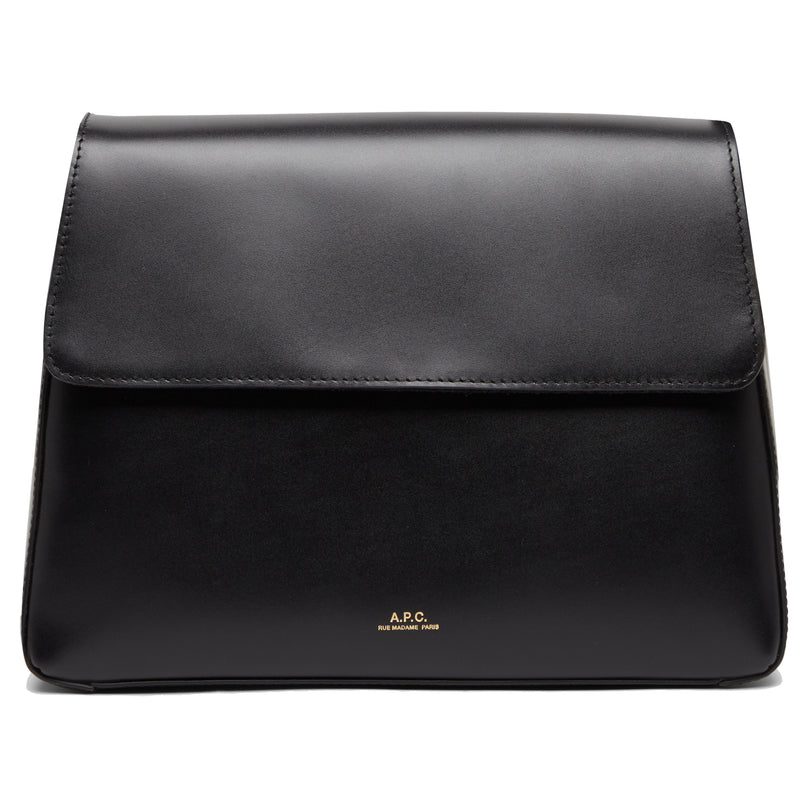 Black Virginie Flap Bag