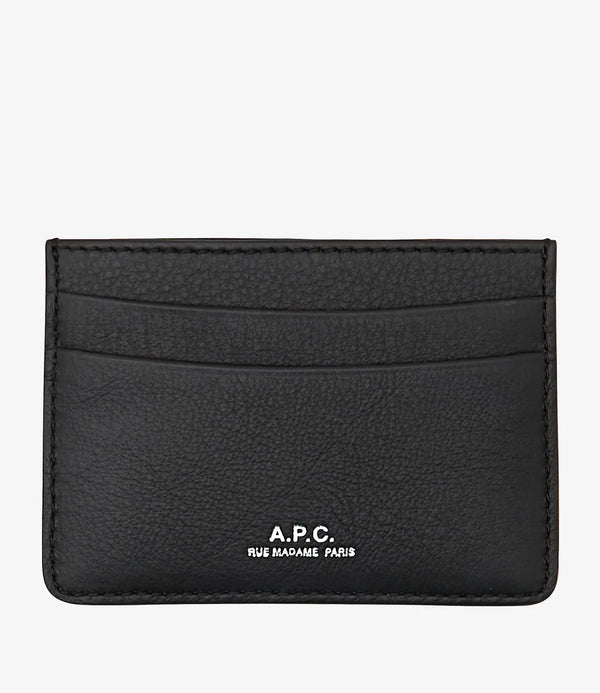 Black Grained Andre Cardholder