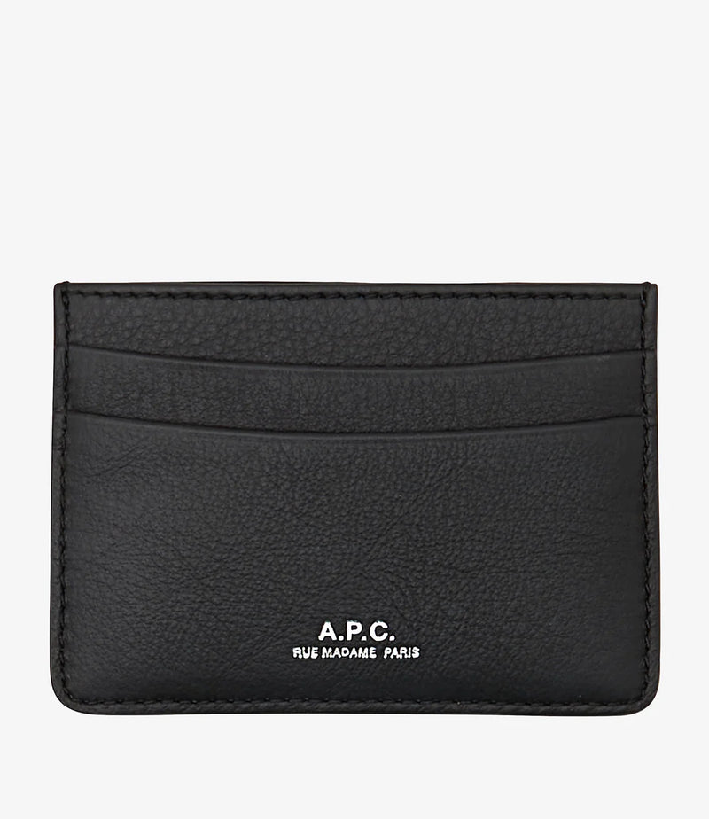 Black Grained Andre Cardholder