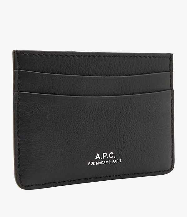 Black Grained Andre Cardholder