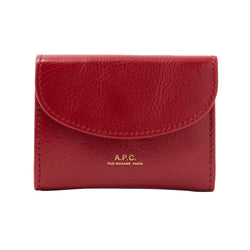 Red Crinkled Geneve Business Cardholder