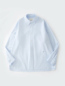 Blue Oxford Ruskin Shirt