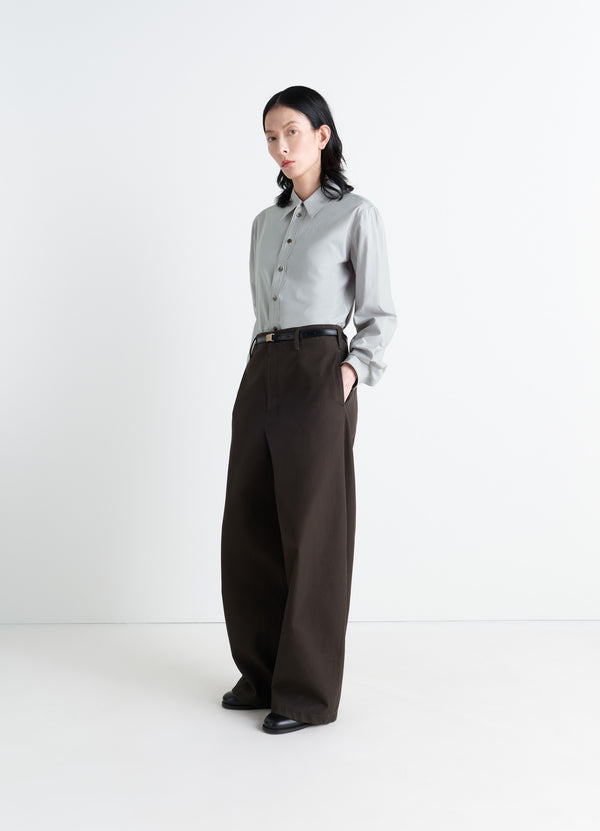 Mist Pointed Collar Shirt